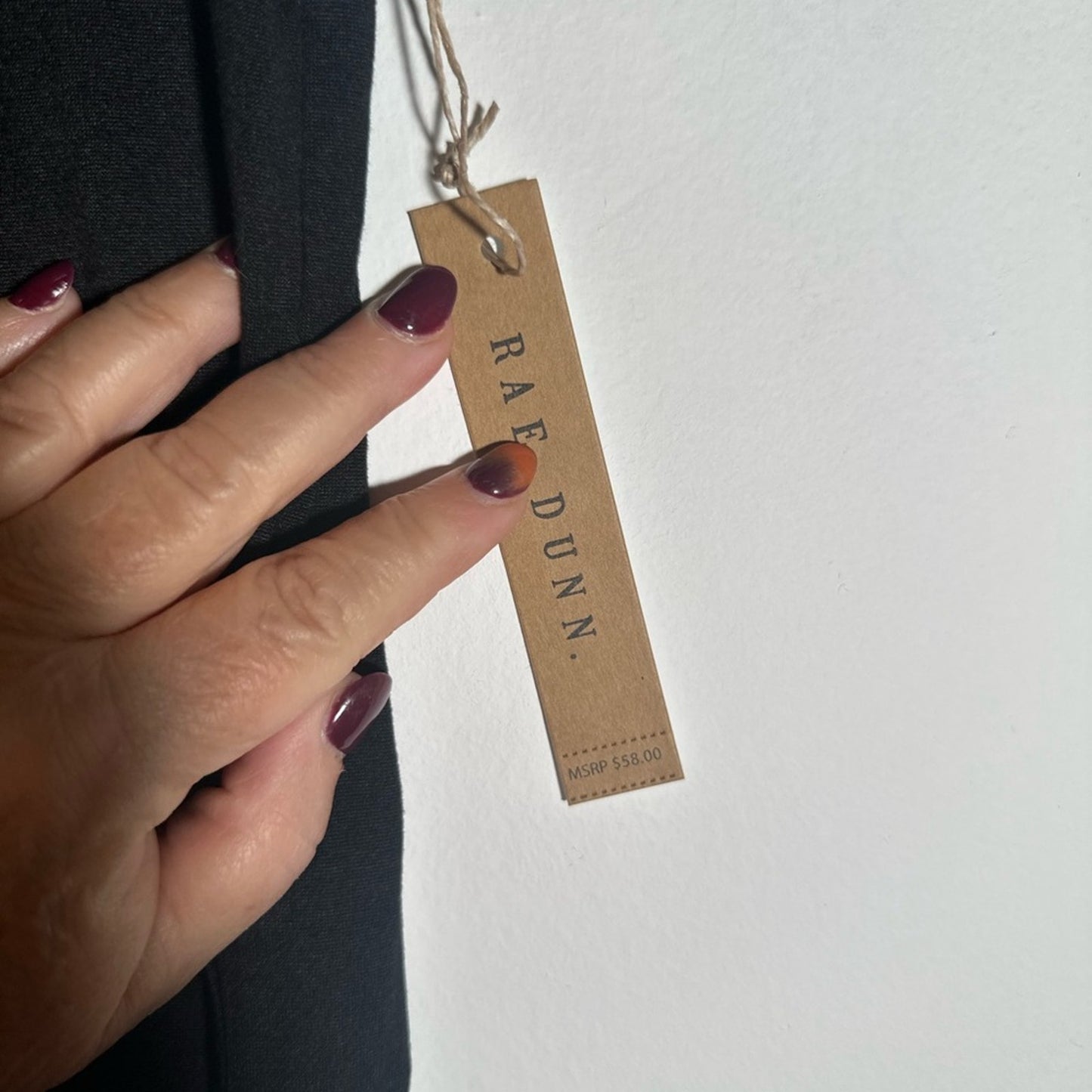 Rae Dunn Black 'BOO' Halloween Sleepwear Tee Shirt