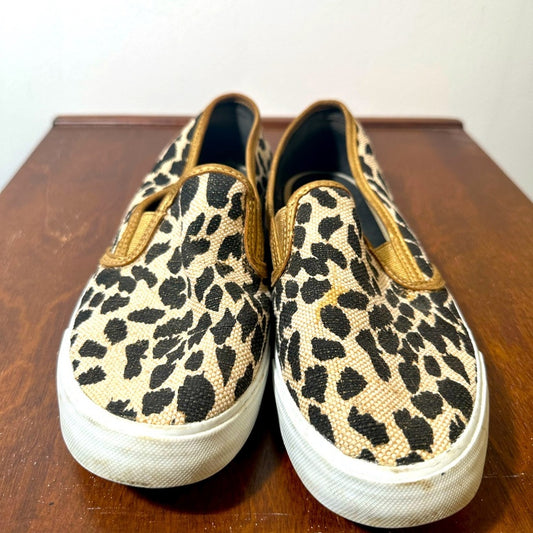 Sperry Leopard Print Slip-On Shoes