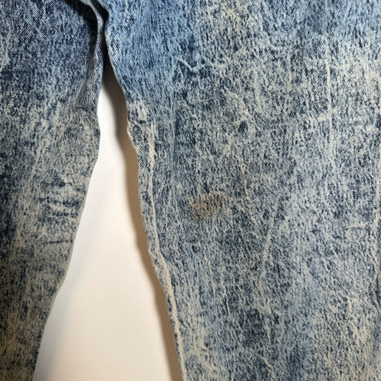 Acid Wash Denim Jeans