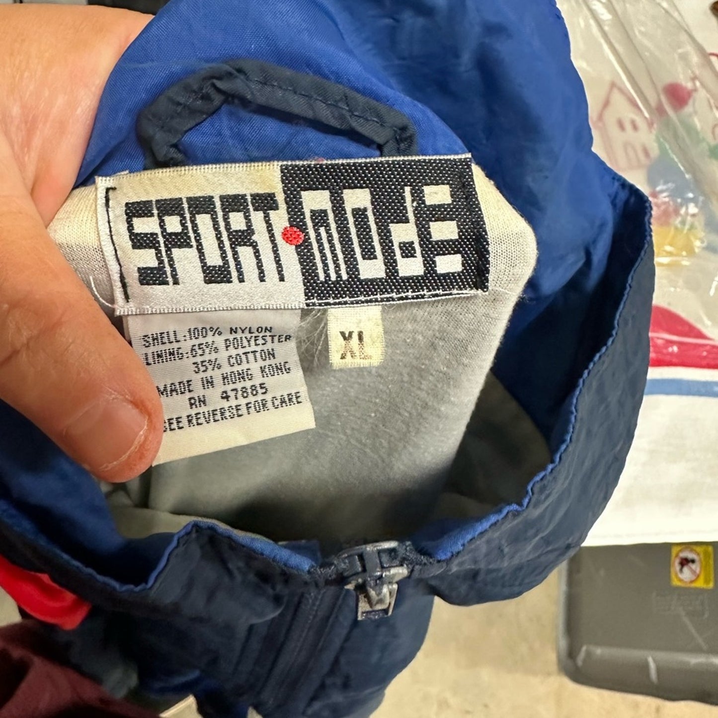 Vintage 80’s Color Block Track Jacket