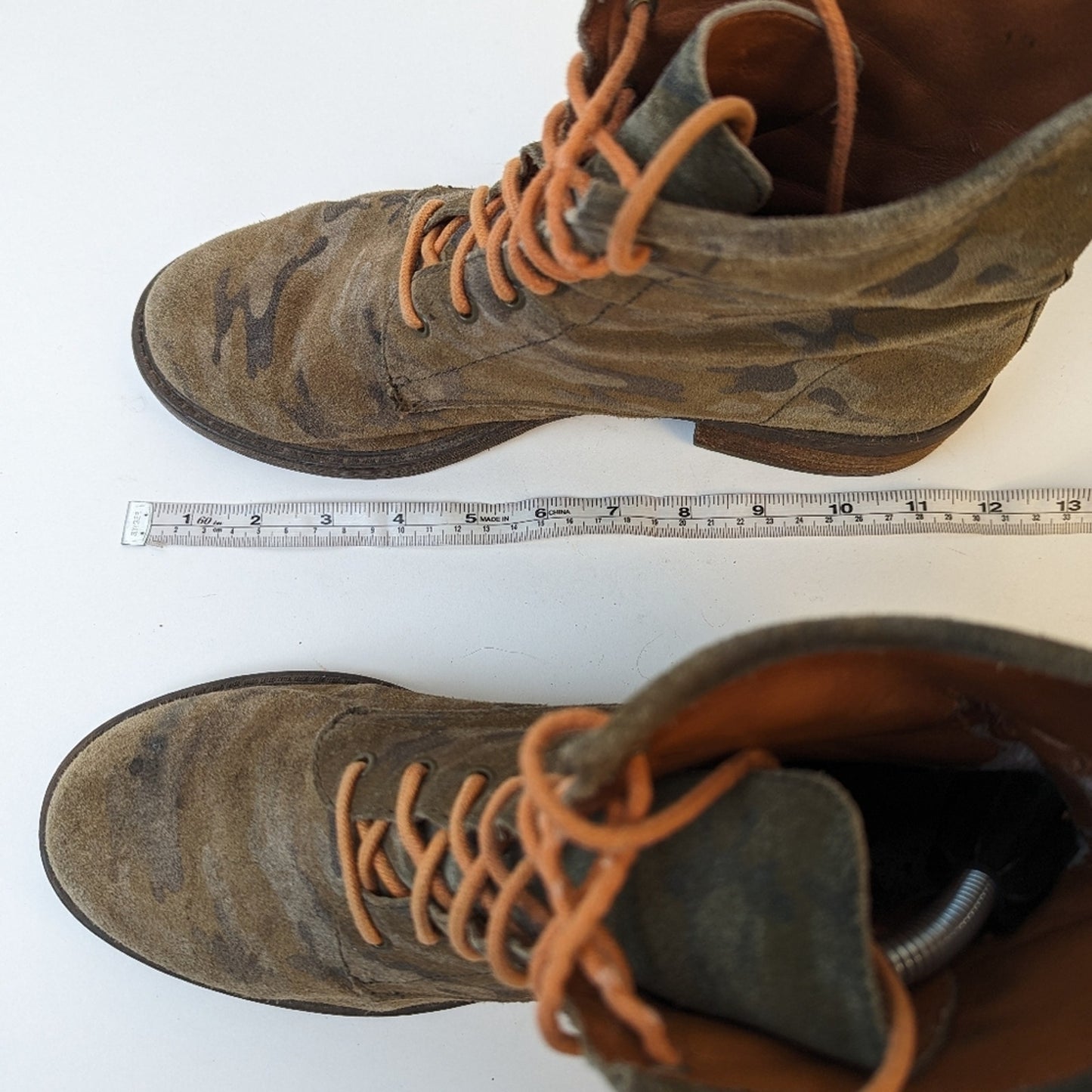 Lucky Brand Camo Combat Boots