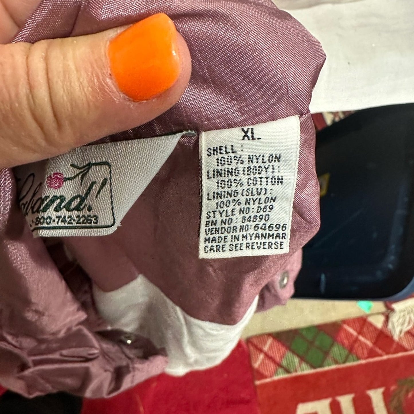Vintage Haband Women's Pink Jacket