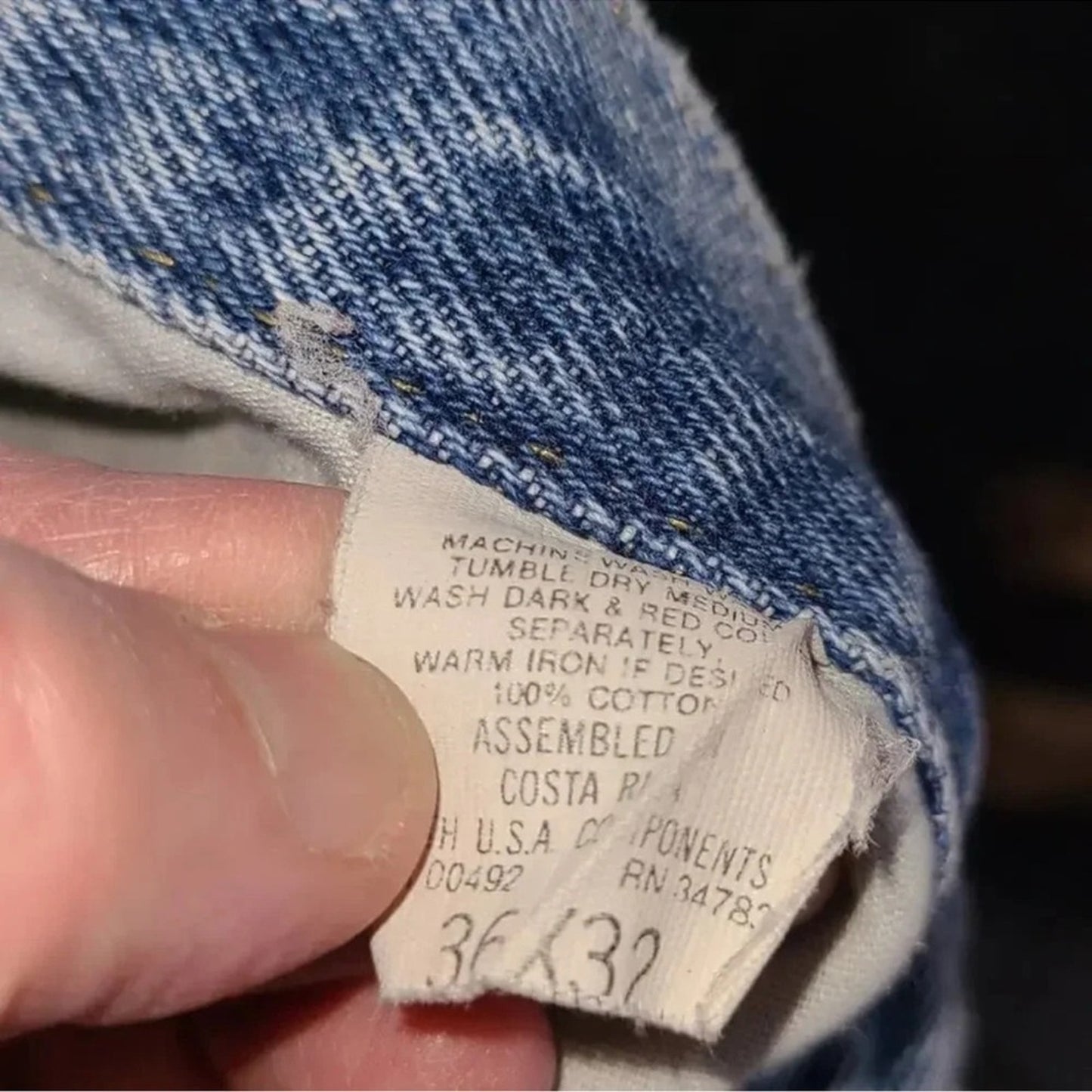 Vintage Lee Straight Leg Jeans