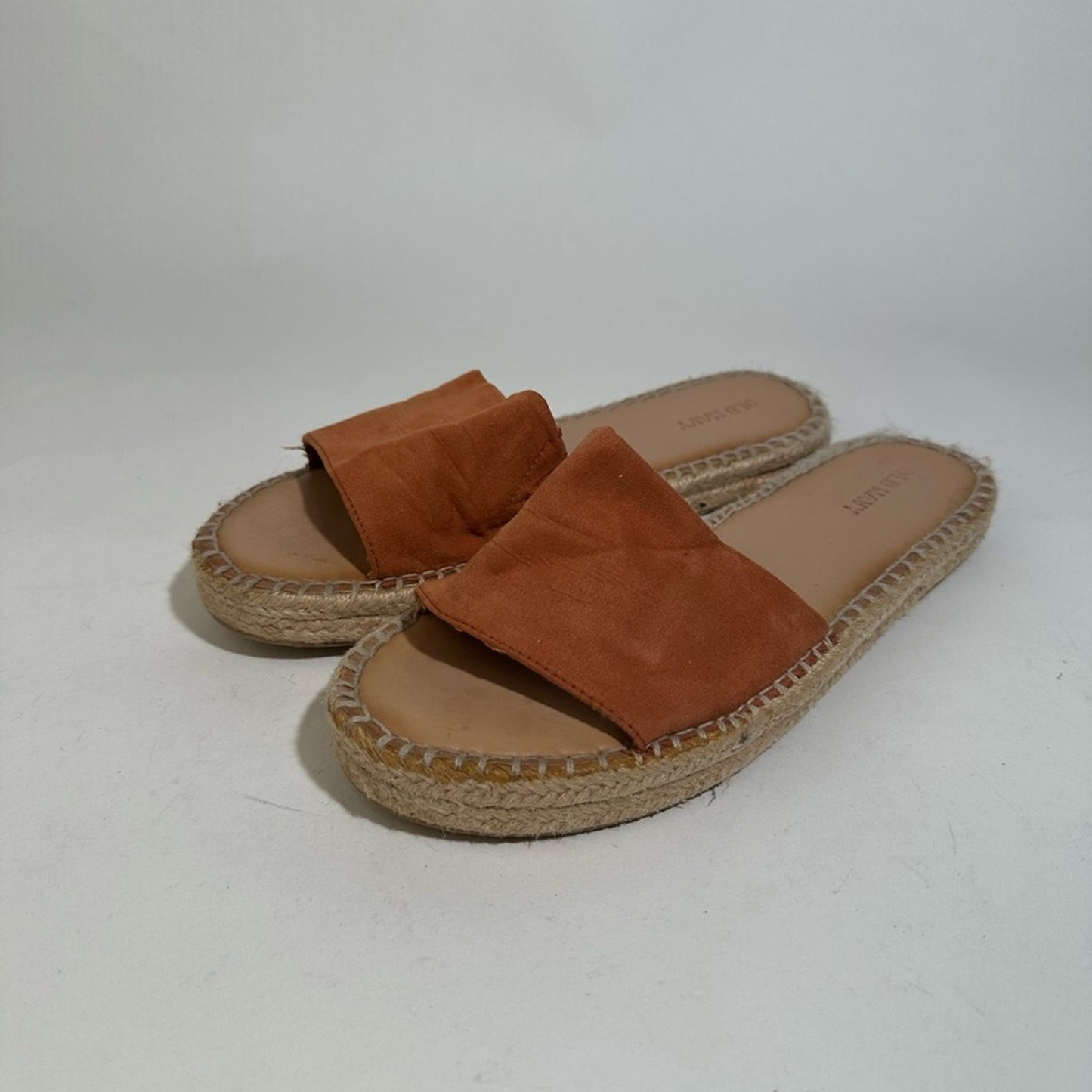 Old Navy Faux Suede Espadrille Slide Sandal