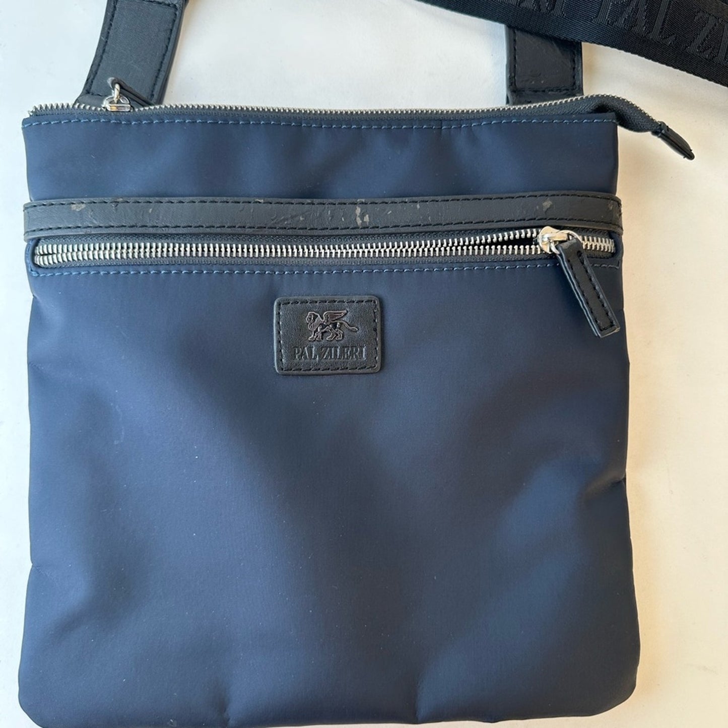 Pal Zileri Canvas Crossbody Bag
