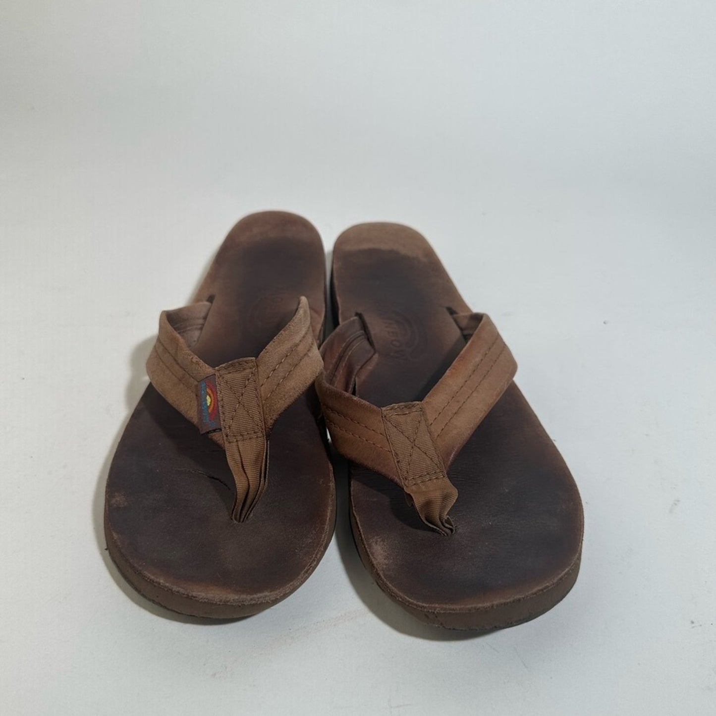 Rainbow Leather Sandals