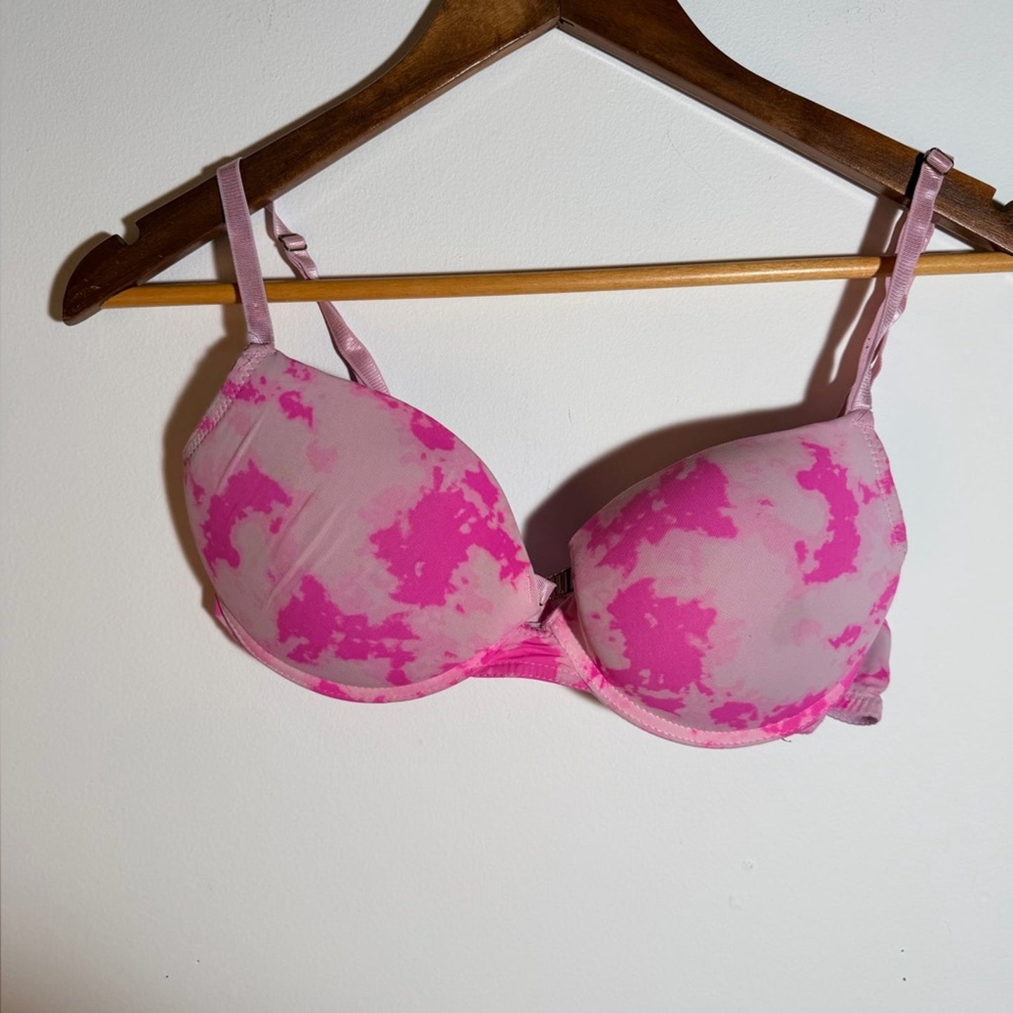 Juicy Couture Pink Tie-Dye Bra