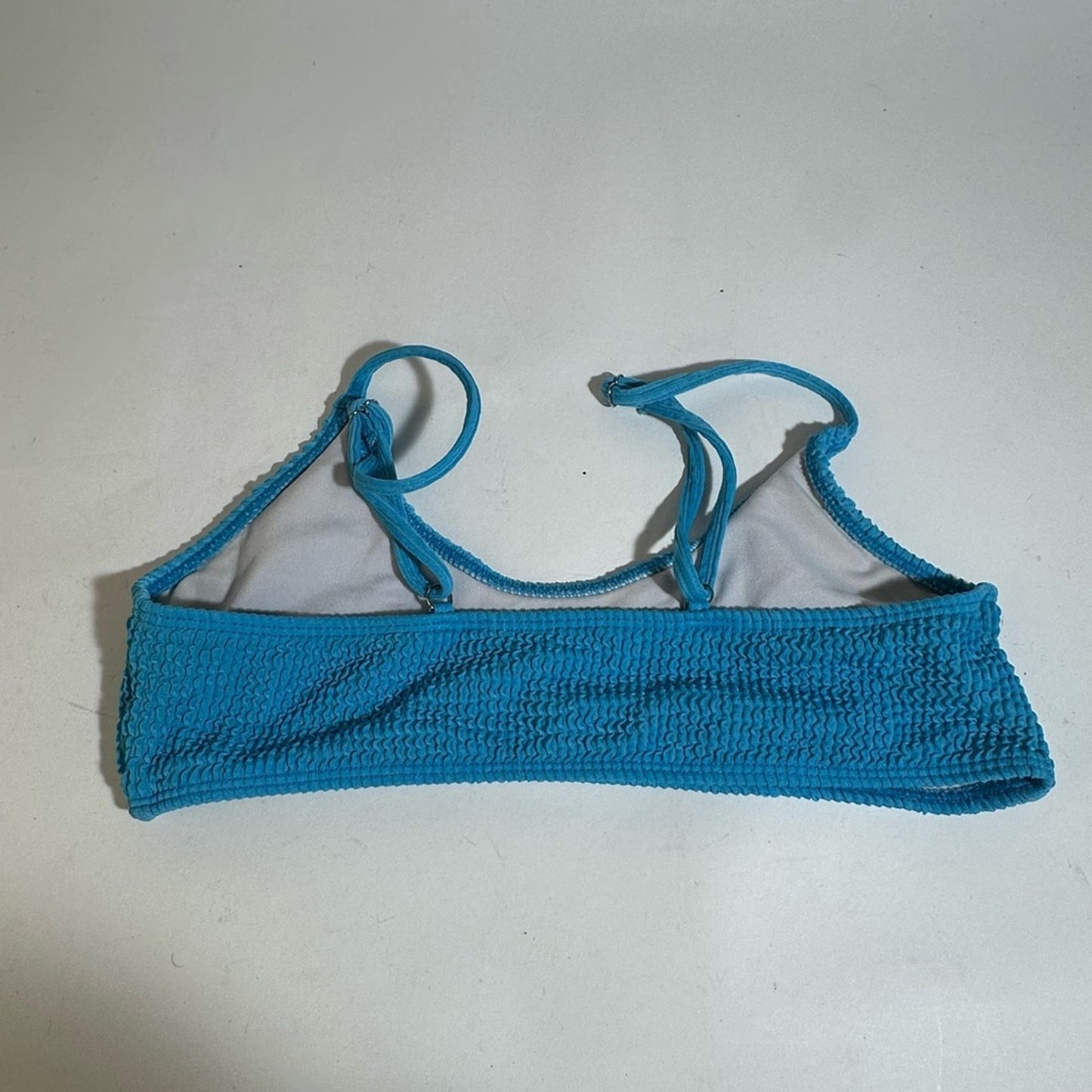 SHEIN Blue Bikini Top