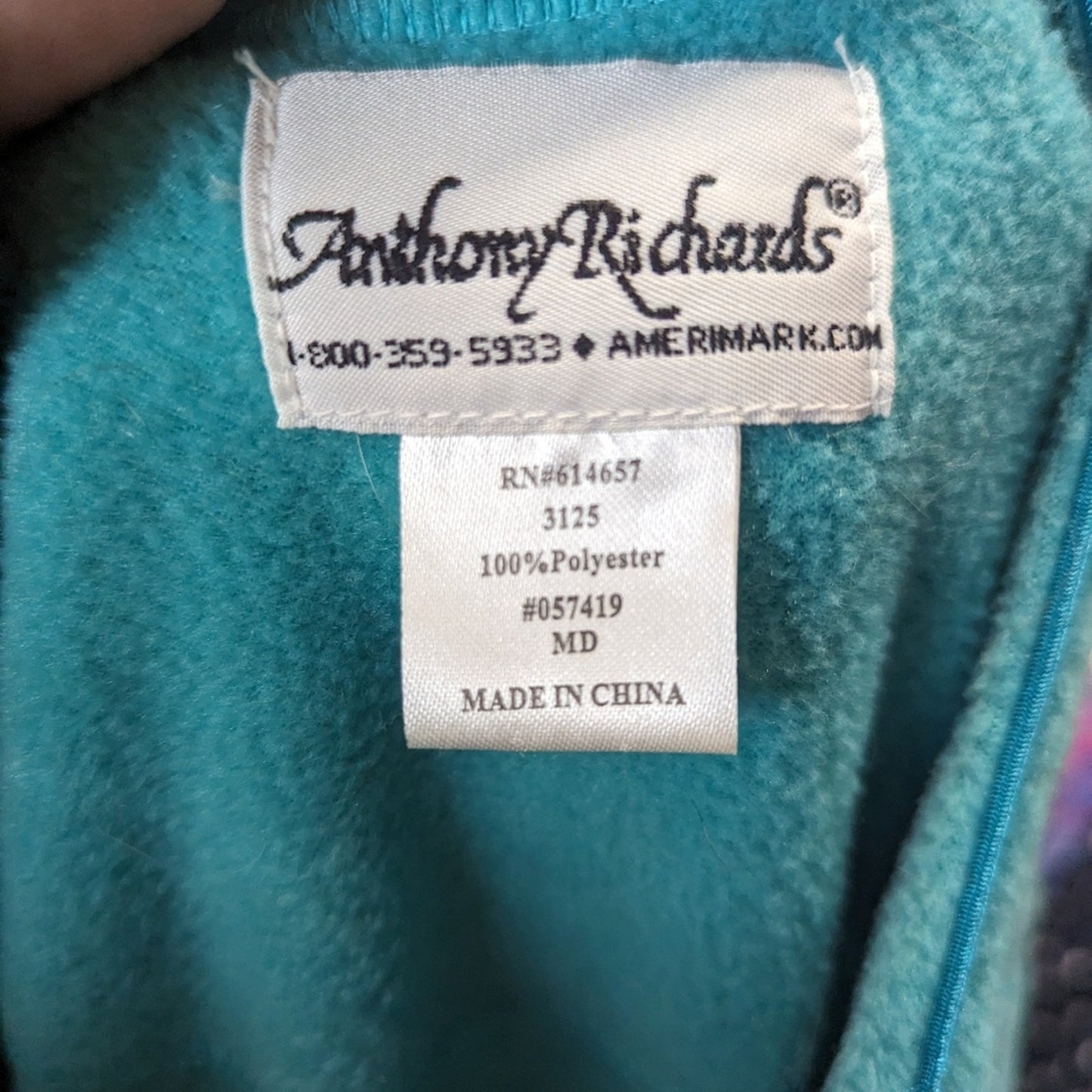 Smocked Long Zip Robe - Medium