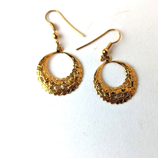 Gold Hoop Earrings