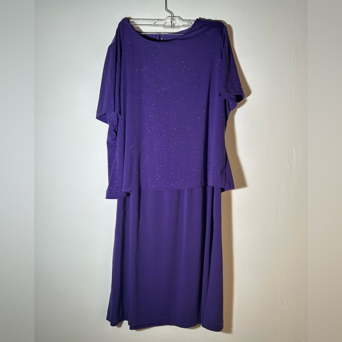 Anthony Richards Vibrant Purple Dress