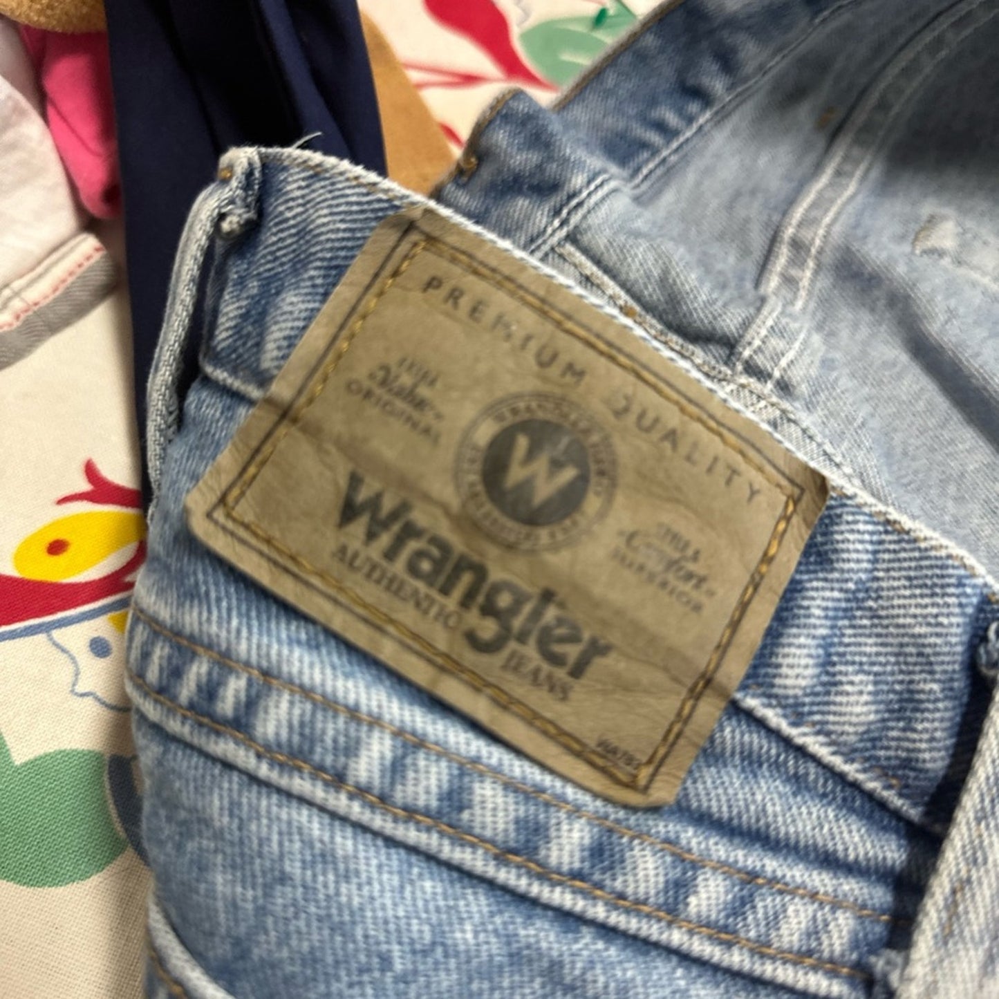 Wrangler Relaxed Blue Jeans Timeless Comfort