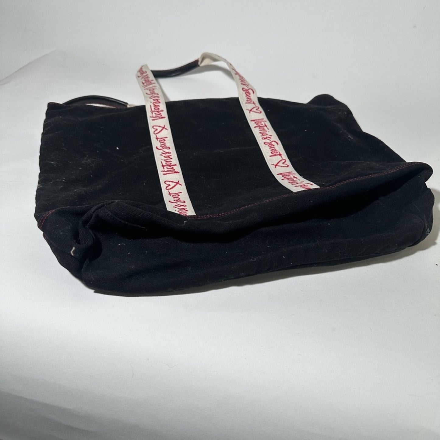 Victoria's Secret Black Tote with Red Accents