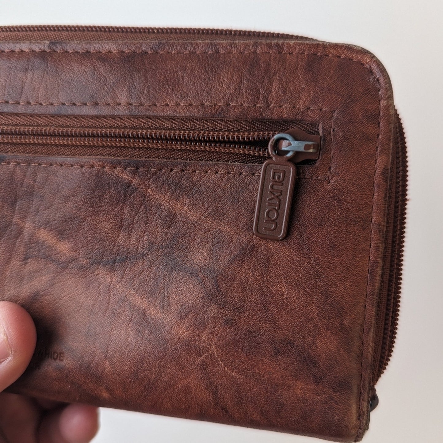 Vintage Buxton Leather Wallet
