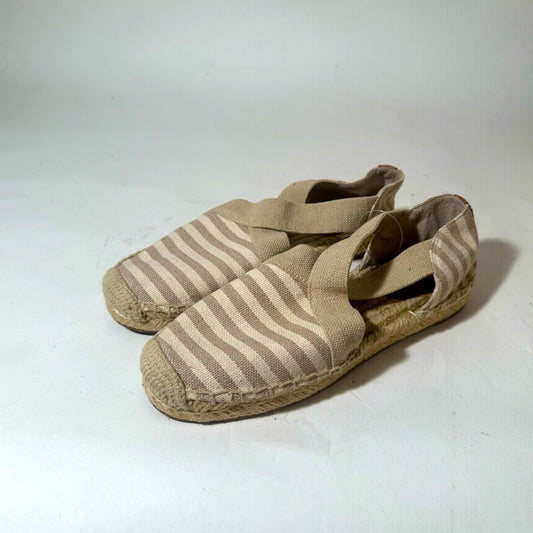Michael Michael Kors Striped Espadrille Flats