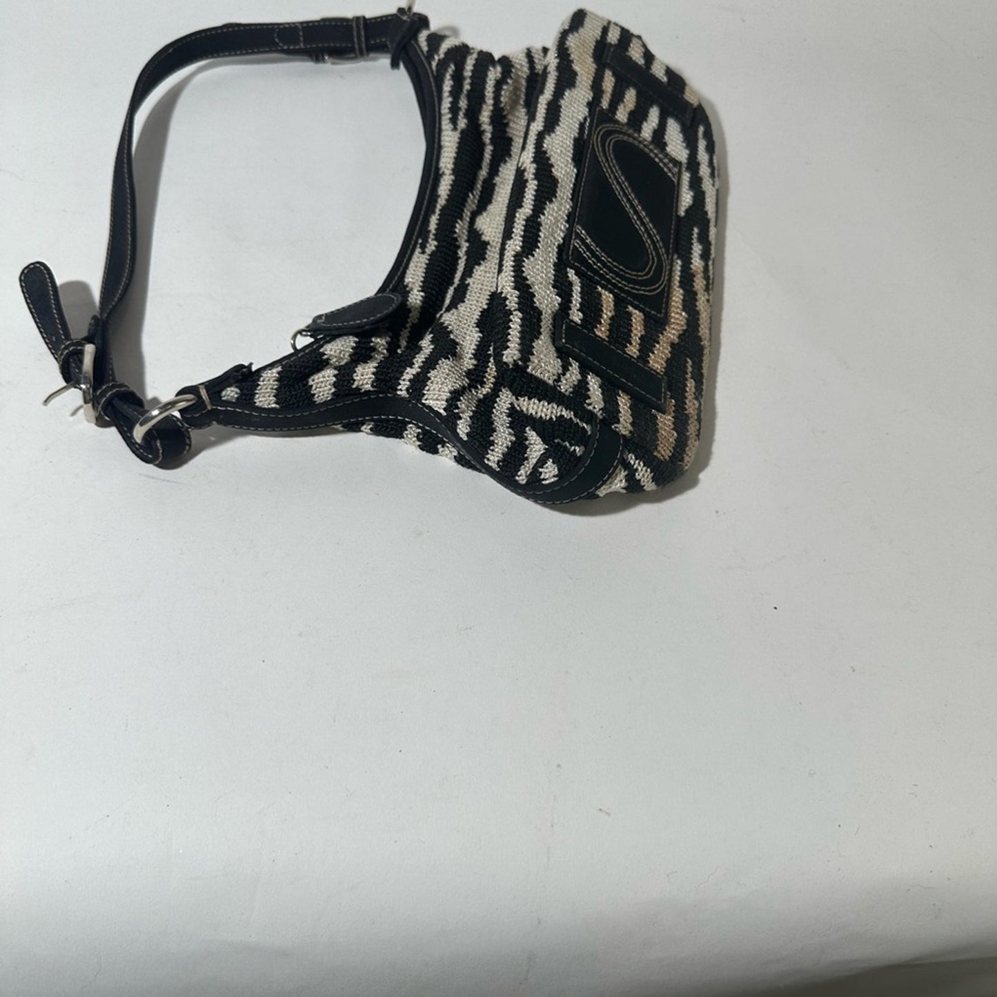 Black and White Zebra Print Women's Bag