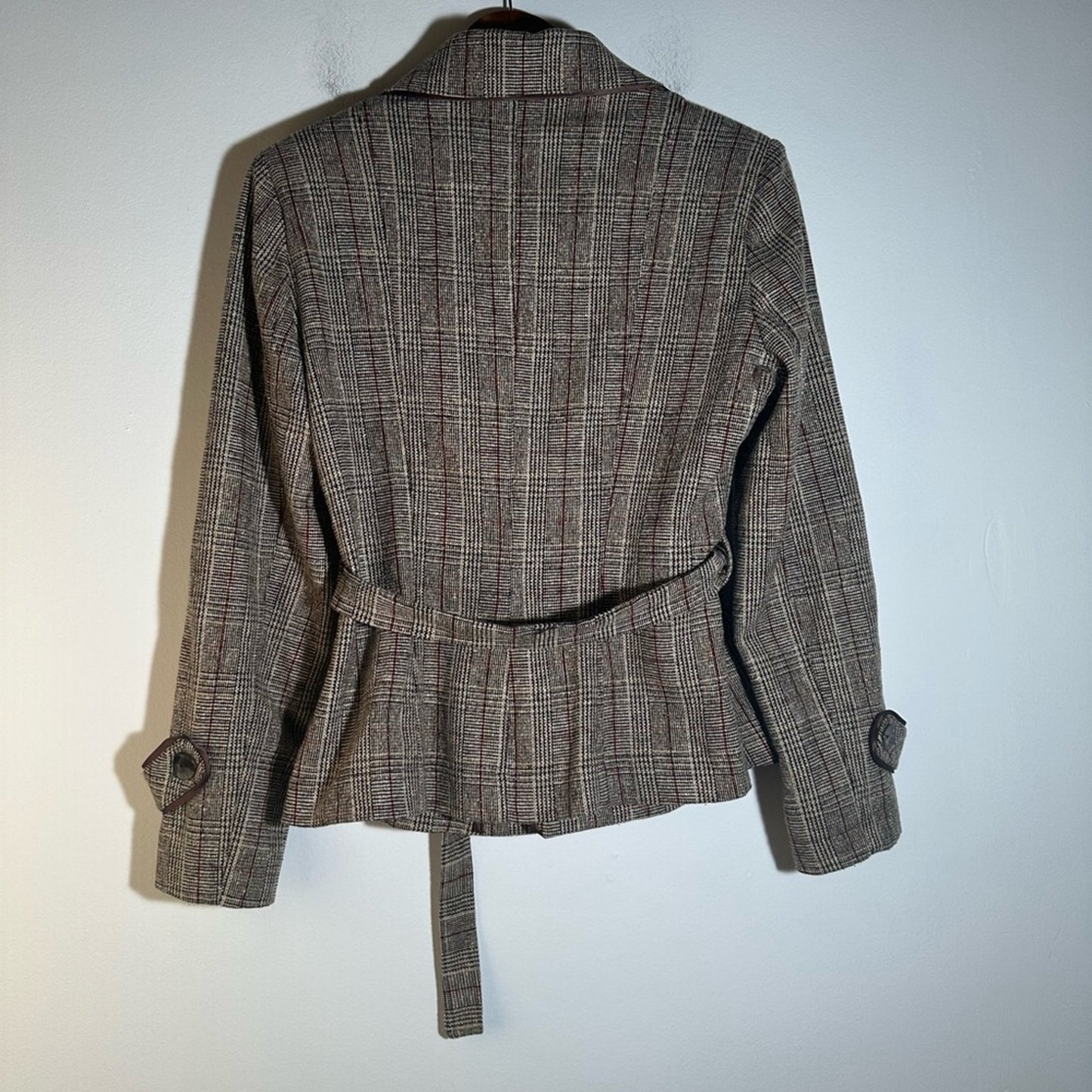 Toupy Paris Plaid Claudette Jacket