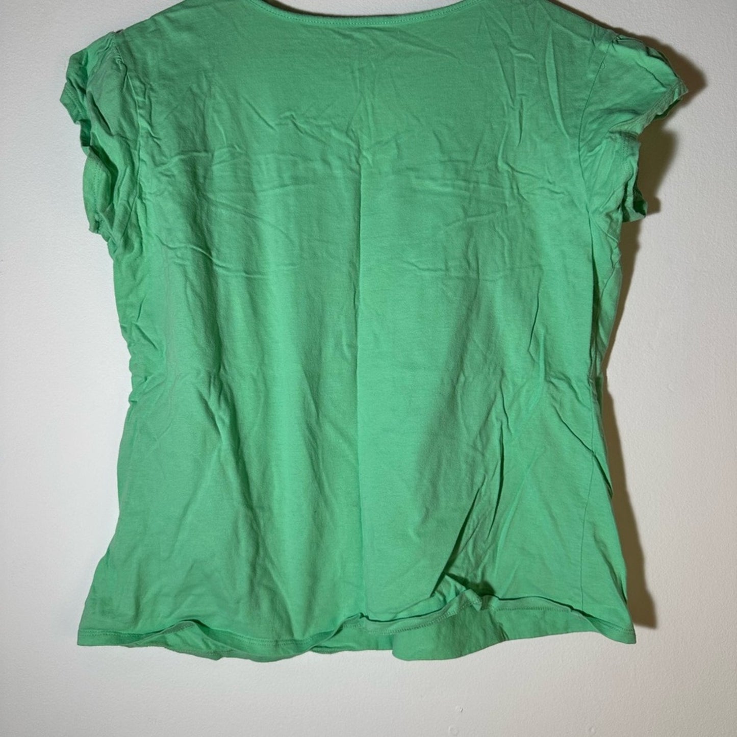 Joe Boxer Light Green Women's Blouse with Button Detail