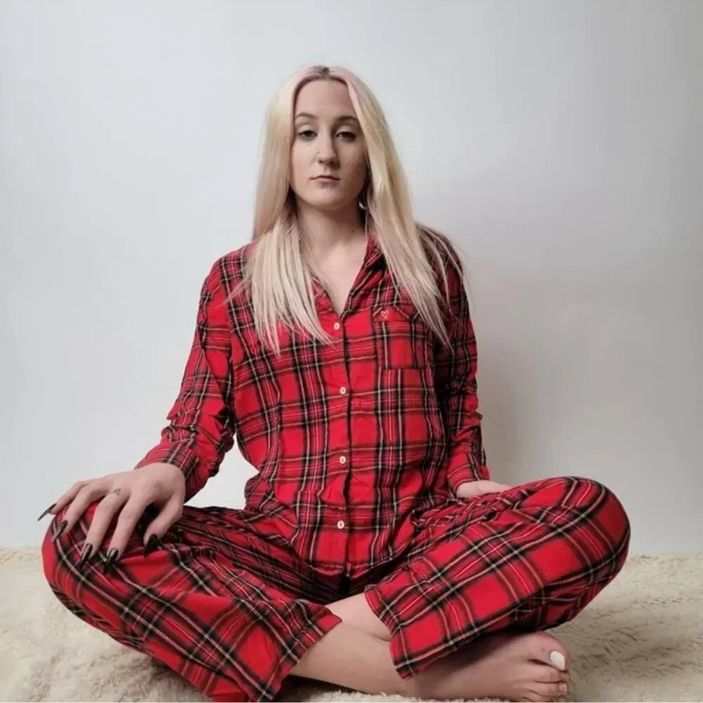 Victoria’s Secret Flannel Pajama Set
