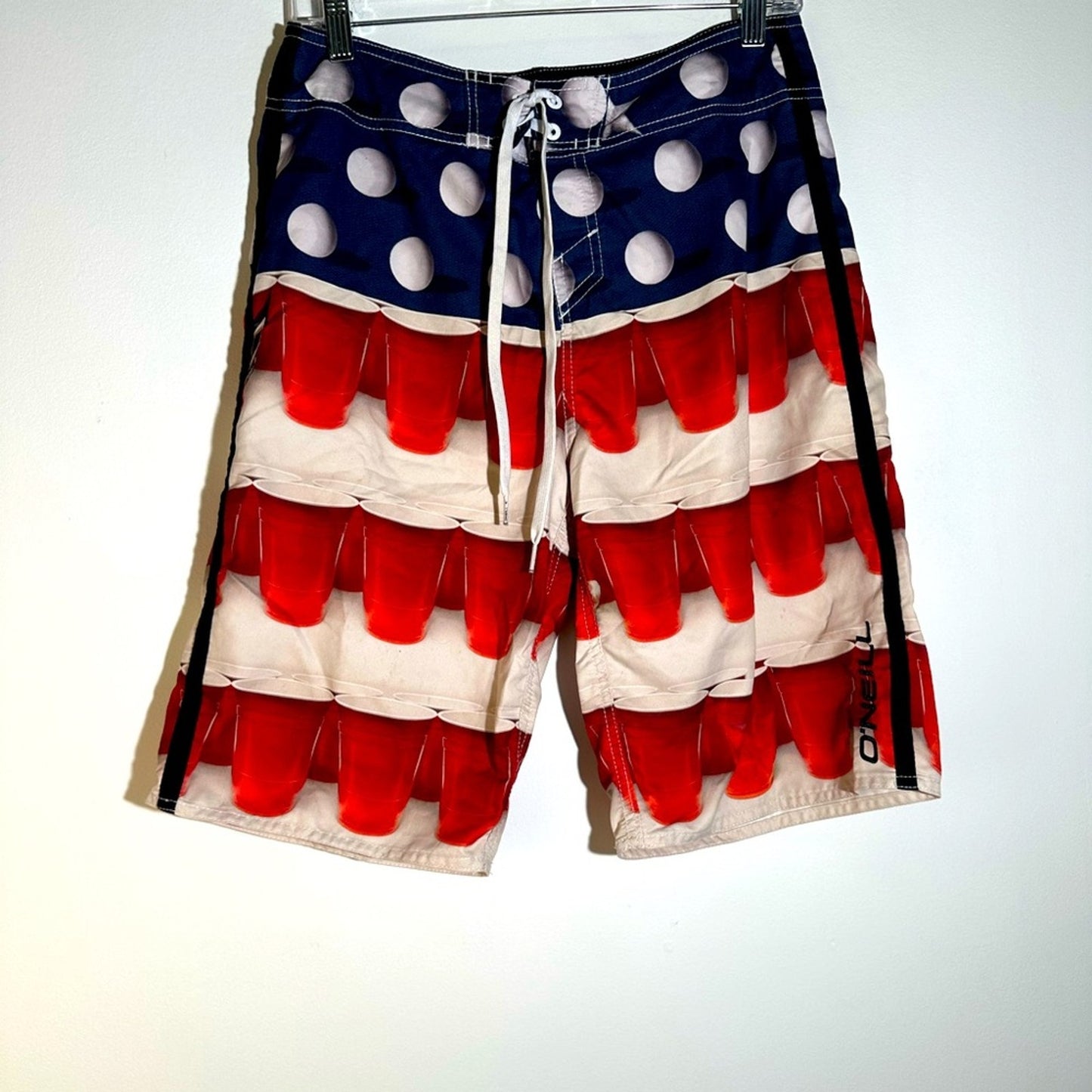 O ‘ Neill Red Solo Cup Board Shorts