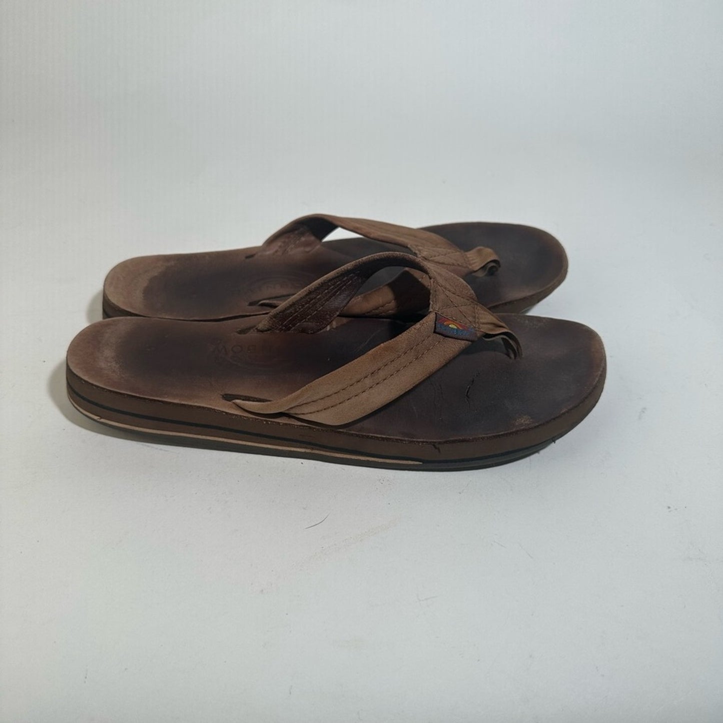 Rainbow Leather Sandals