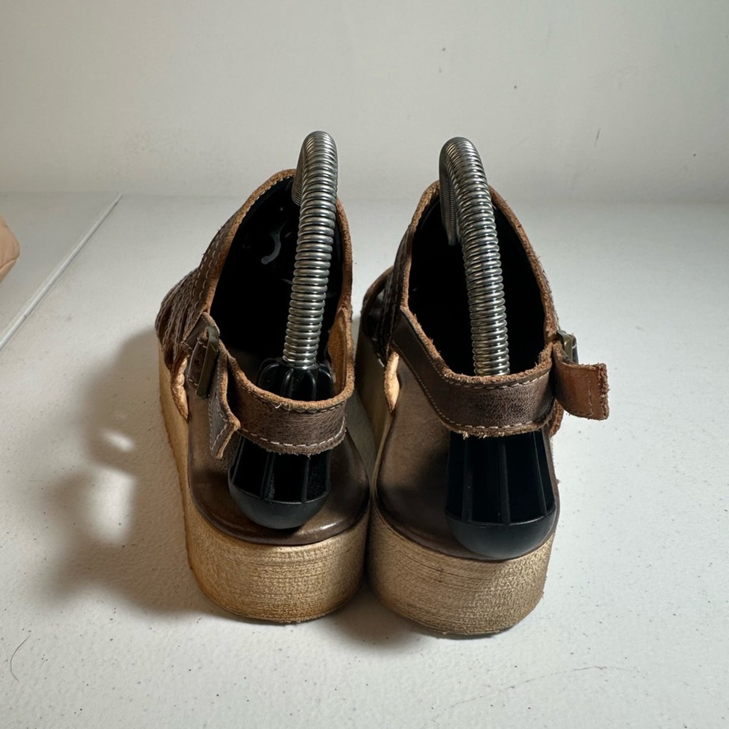 Bed Stu Brown Ensley Strappy Sandals