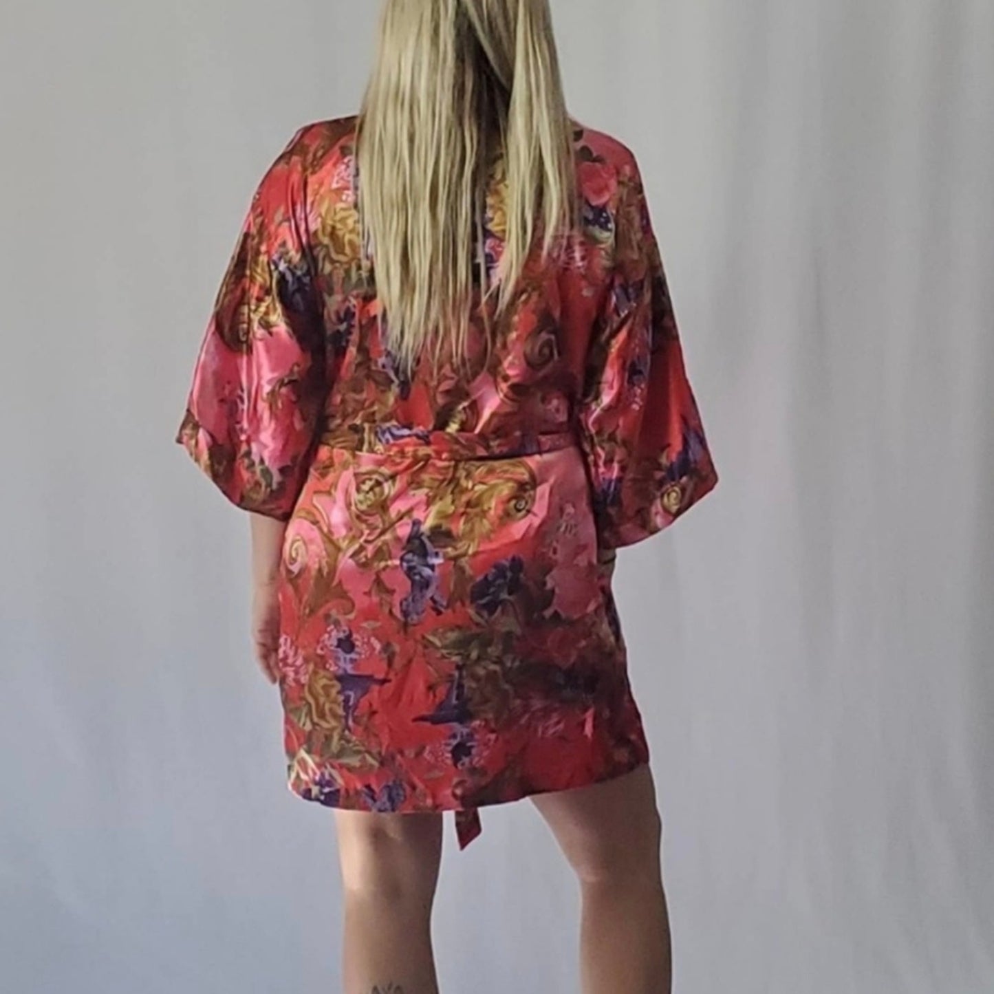 Vintage 80's Silky Lingerie Set - Medium