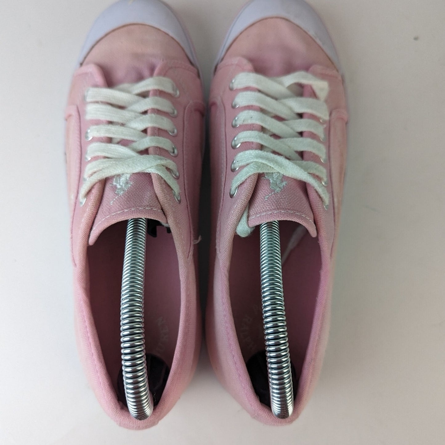 Polo Ralph Lauren Marin Pink Canvas Sneaker 8