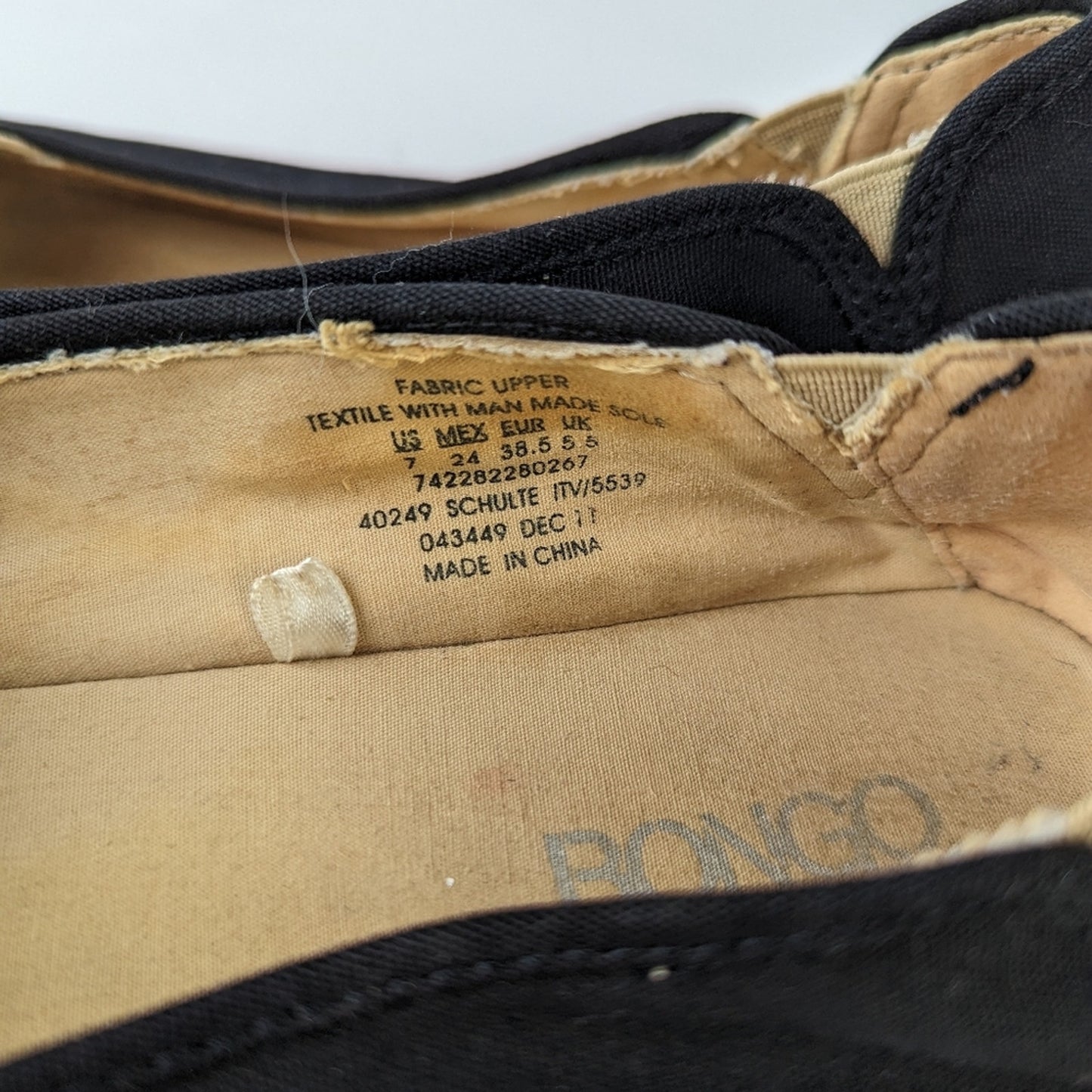 Bongo Black Espadrilles 7