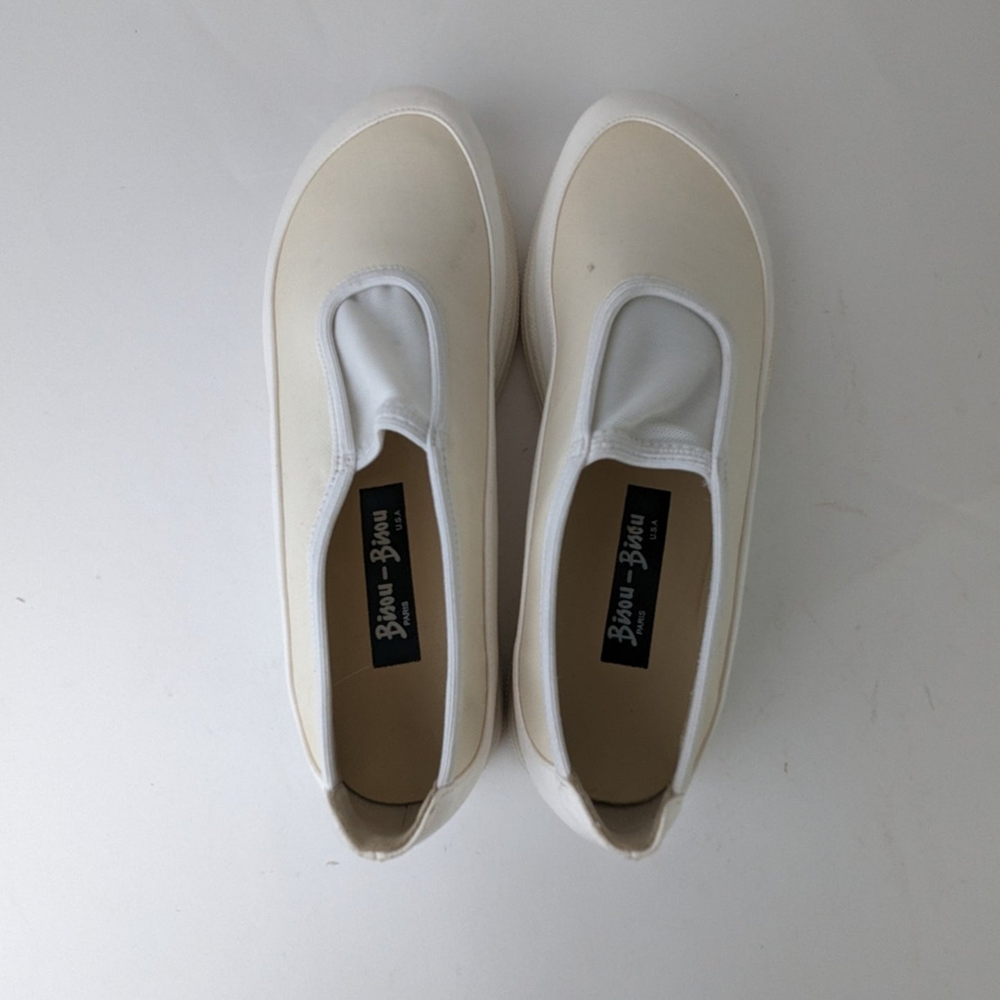 Bisou- Bisou Paris Platform Slip Ons 7