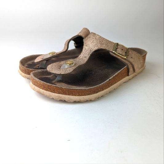 Birkenstock Gizeh  Sandal in Metallic 37(6-6.5)