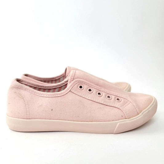 Rose Pink Ciera Laceless Canvas Slip On Sneaker - 6