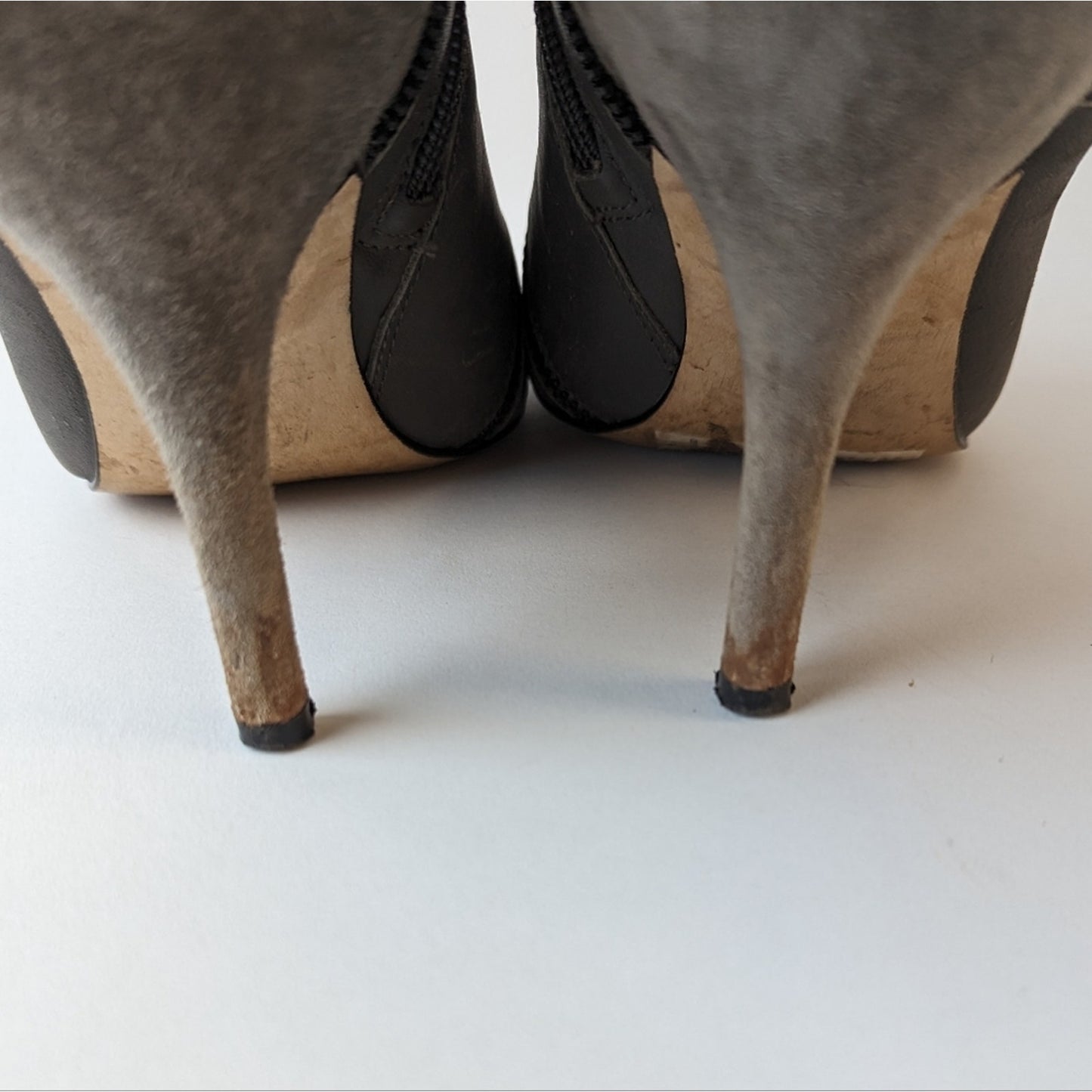 Saks Fifth Avenue Red Heeled Booties / 8.5