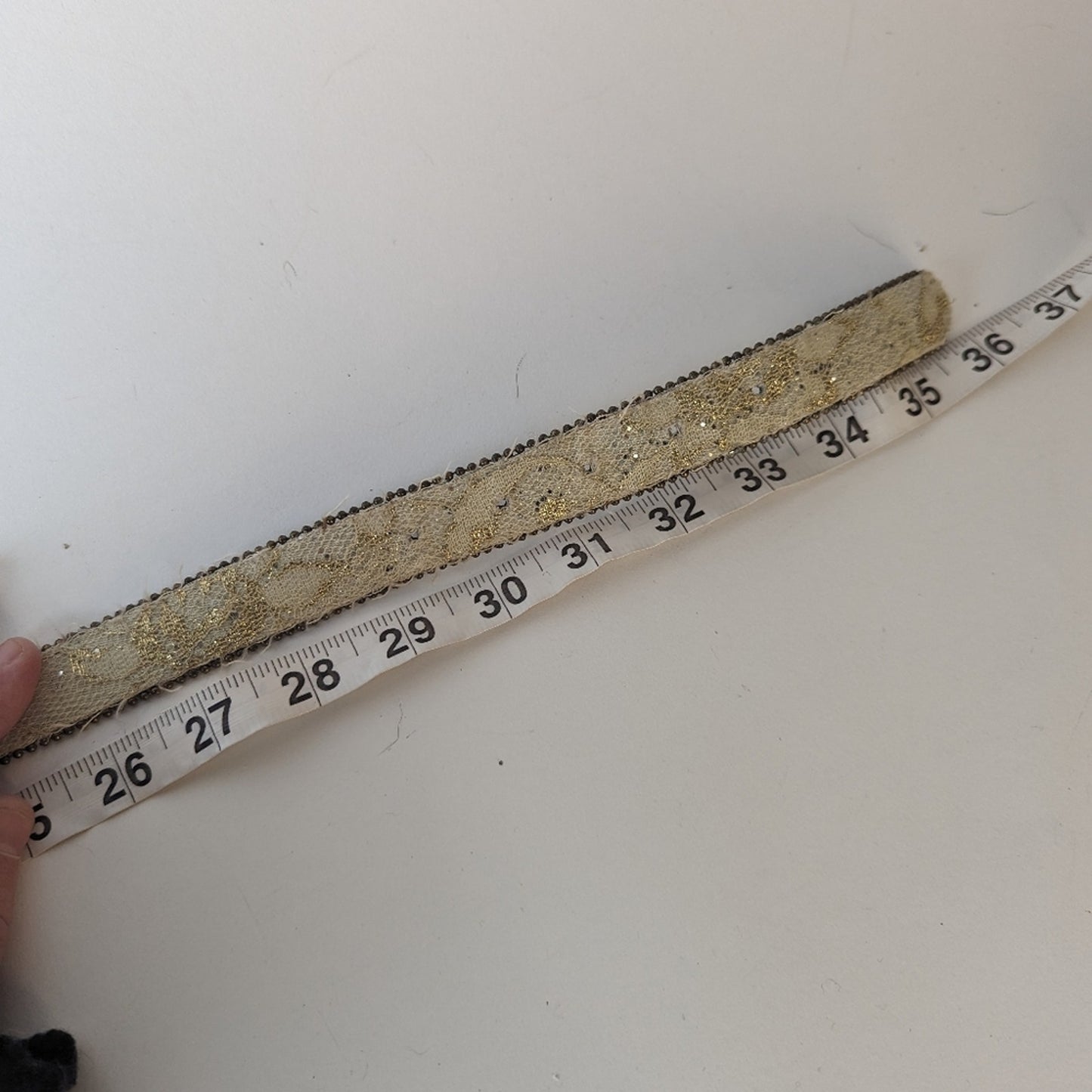 Gold Silk Belt - 30"