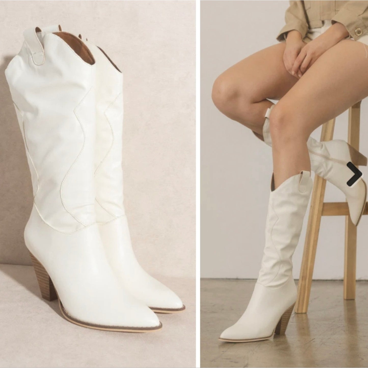 Western Knee High Boots / 9