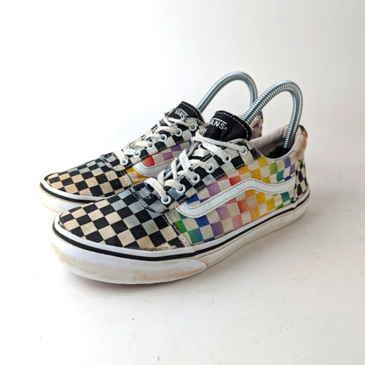 Vans Old Skool Rainbow Checkerboard 5
