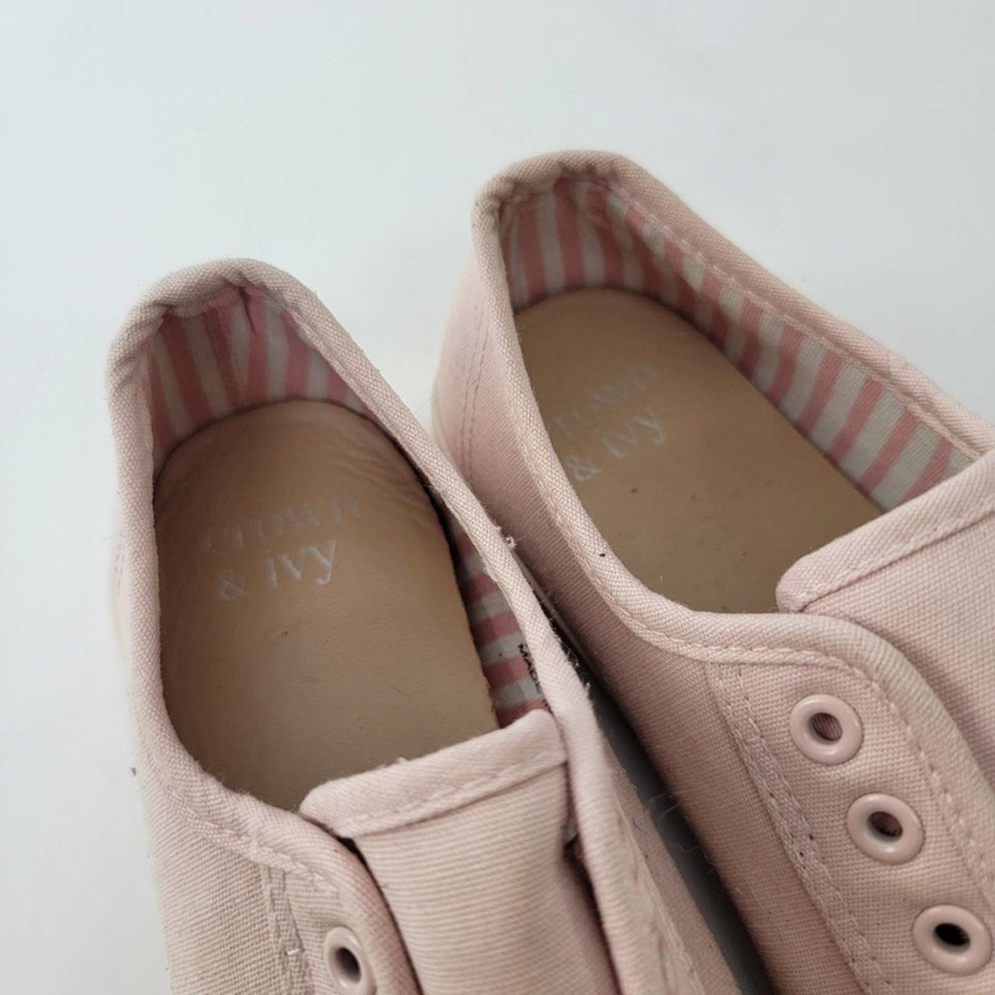 Rose Pink Ciera Laceless Canvas Slip On Sneaker - 6