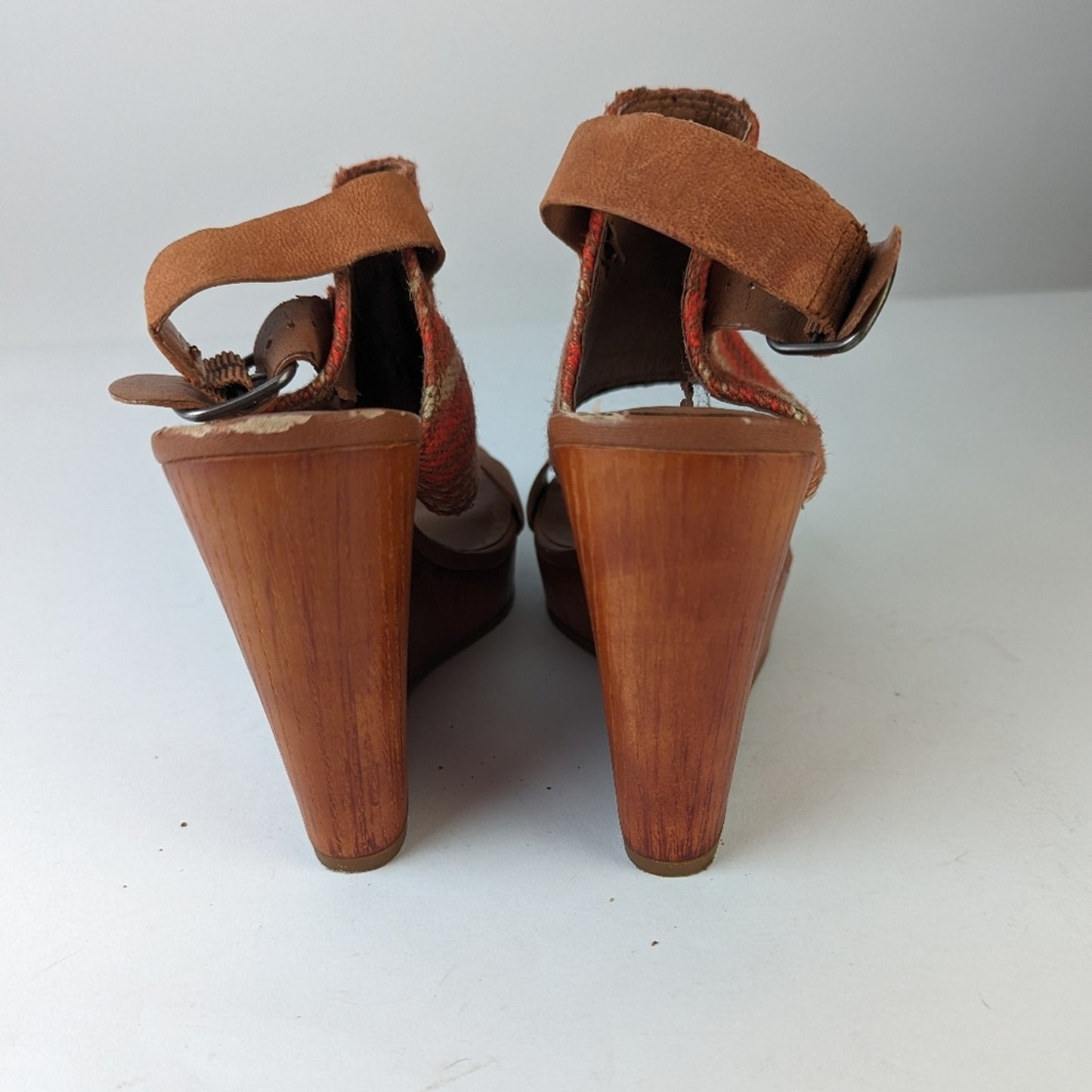 Lucky Brand Lapalona Wedge Sandals 8