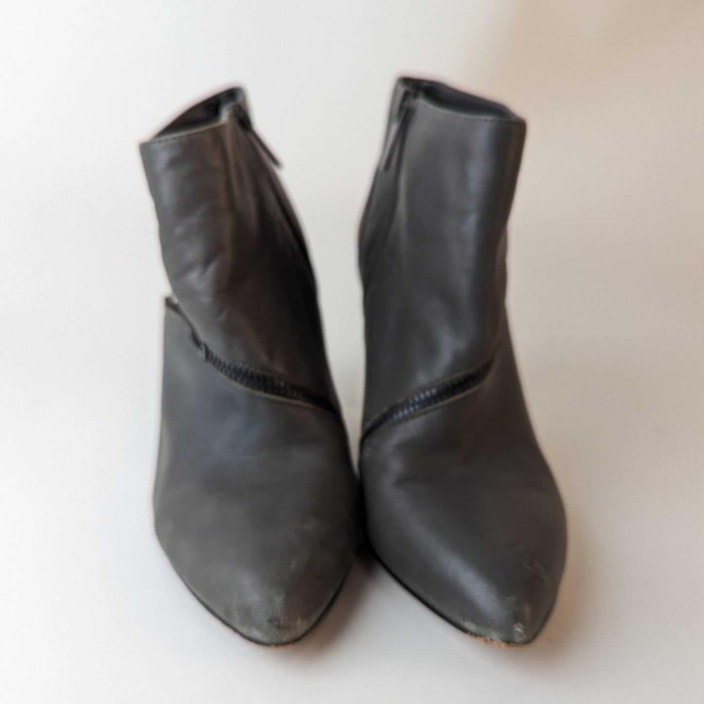 Saks Fifth Avenue Red Heeled Booties / 8.5