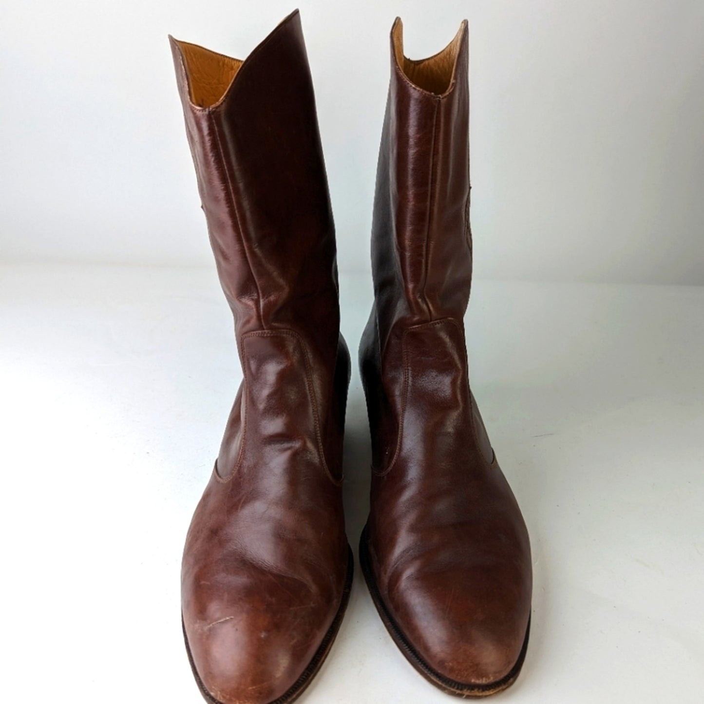 Vintage Mens Bally Leather Ankle Boots 11
