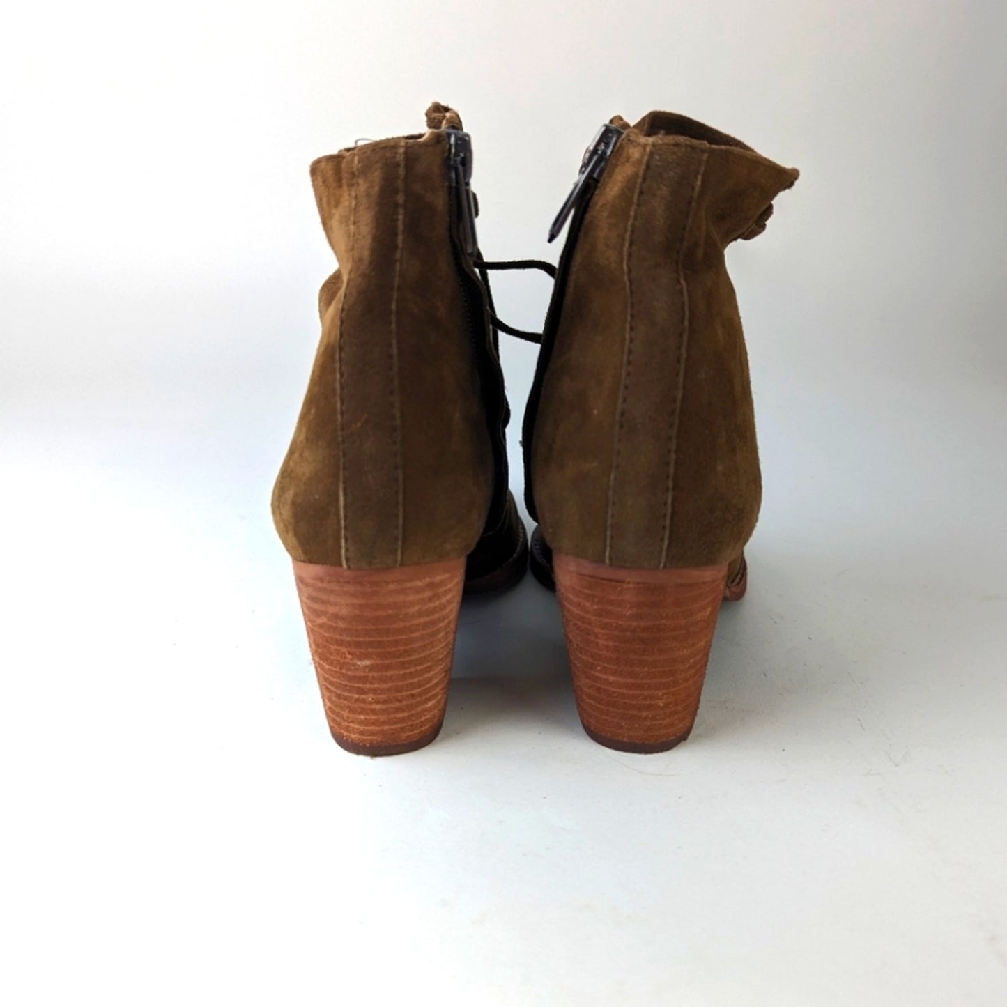 NWT Sam Edelman Millard Lace Up Boots 8