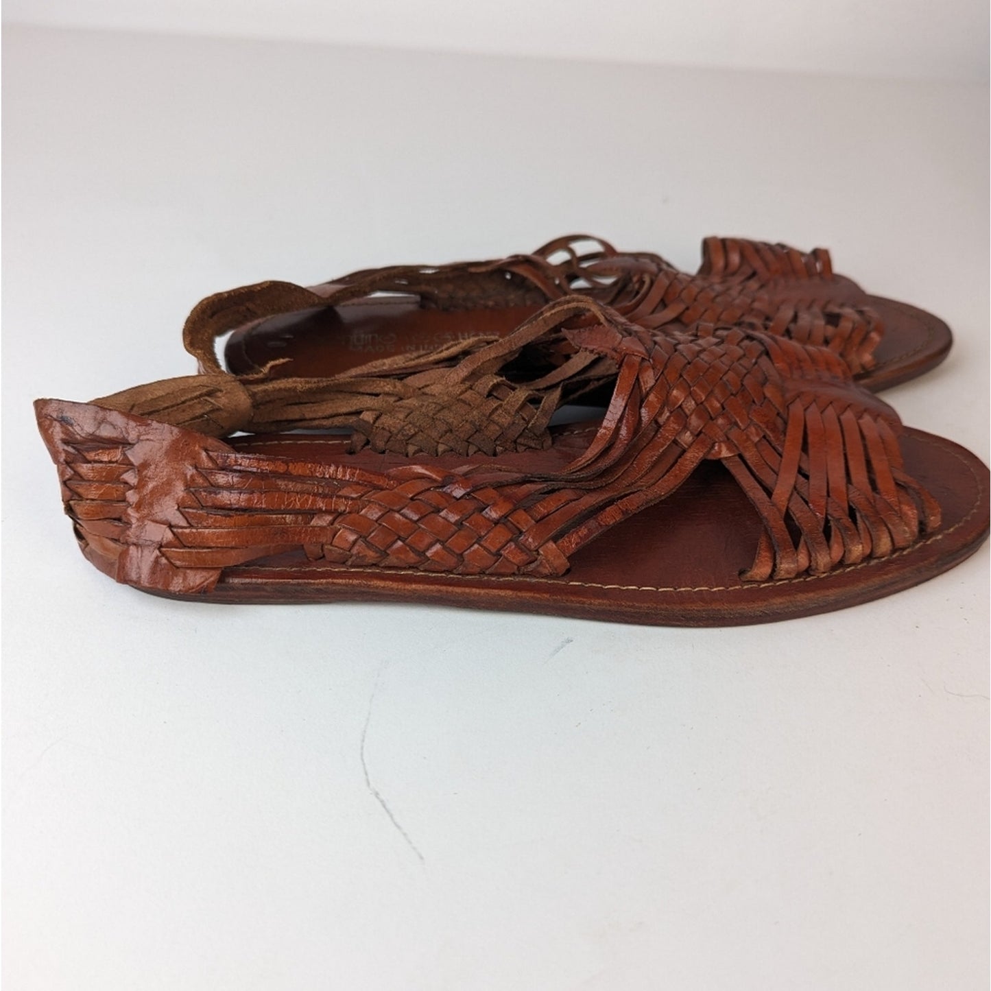 Vintage Huraches Leather Sandals -9