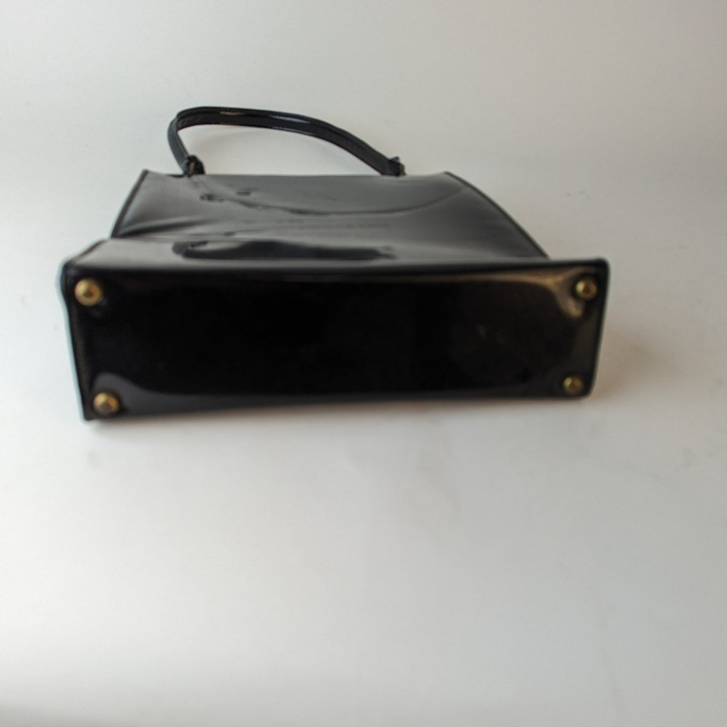 Vintage Patent Leather Shoulder Bag