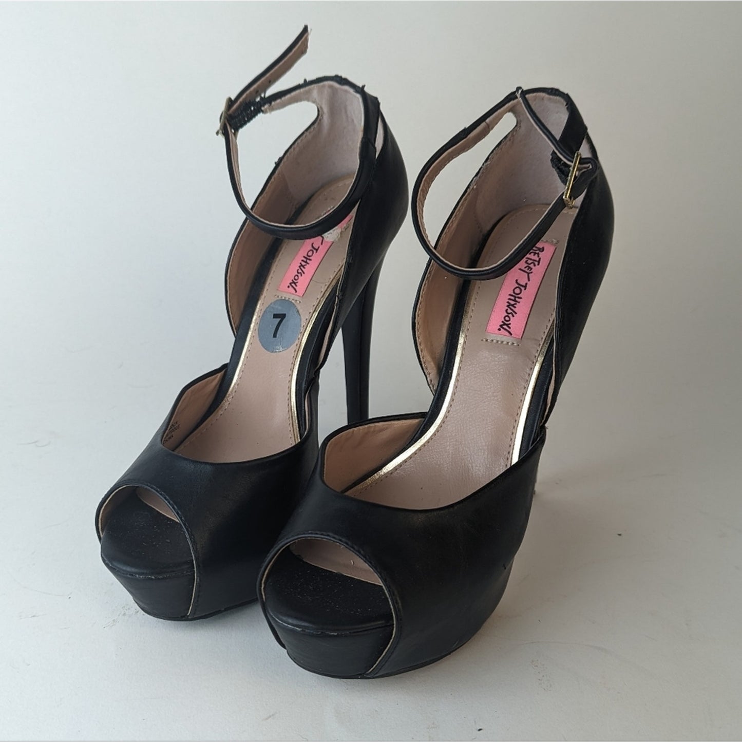 Betsey Johnson Platform Stilleto Heels  / 7