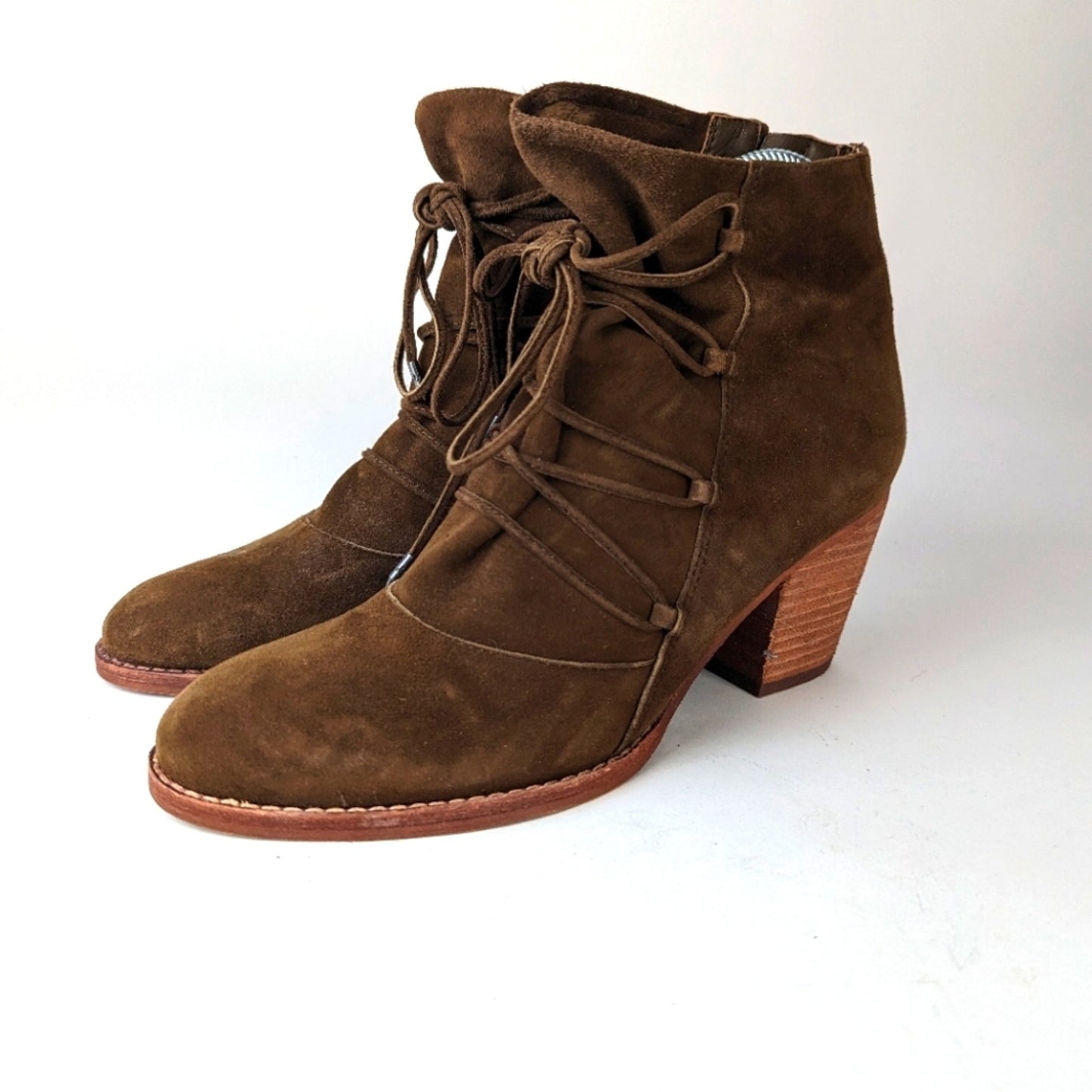 NWT Sam Edelman Millard Lace Up Boots 8