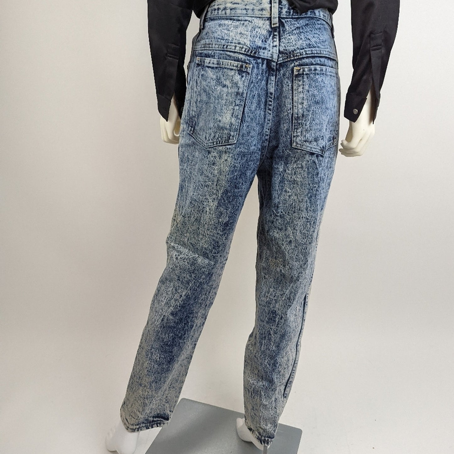 Vintage 90's Acid Washed Straight Leg Jeans 32/18