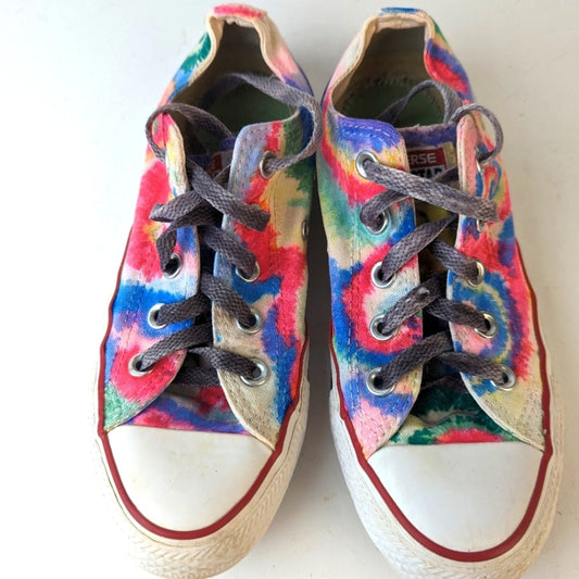 Converse Tie Dye Low Top Sneakers - 6