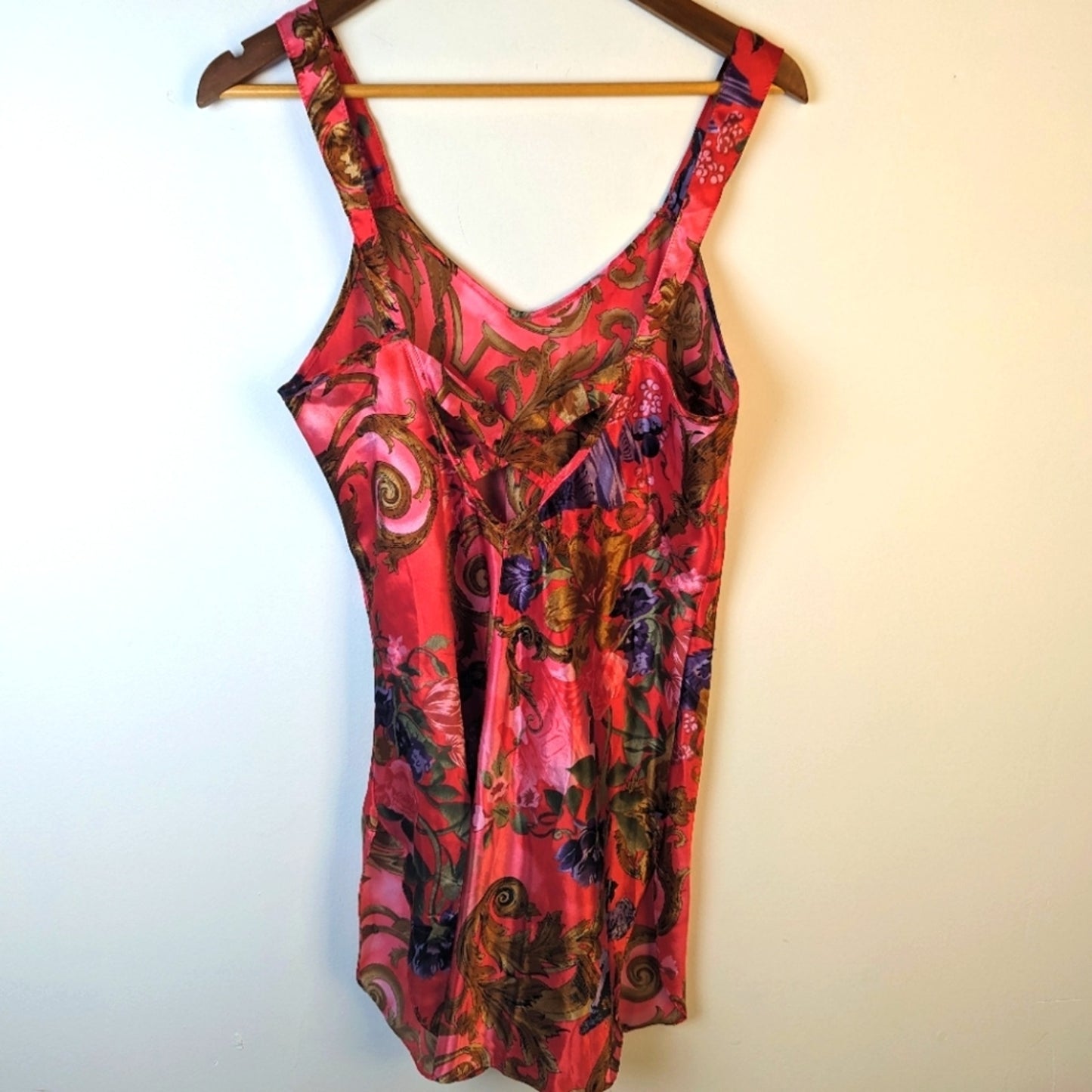 Vintage 80's Silky Lingerie Set - Medium