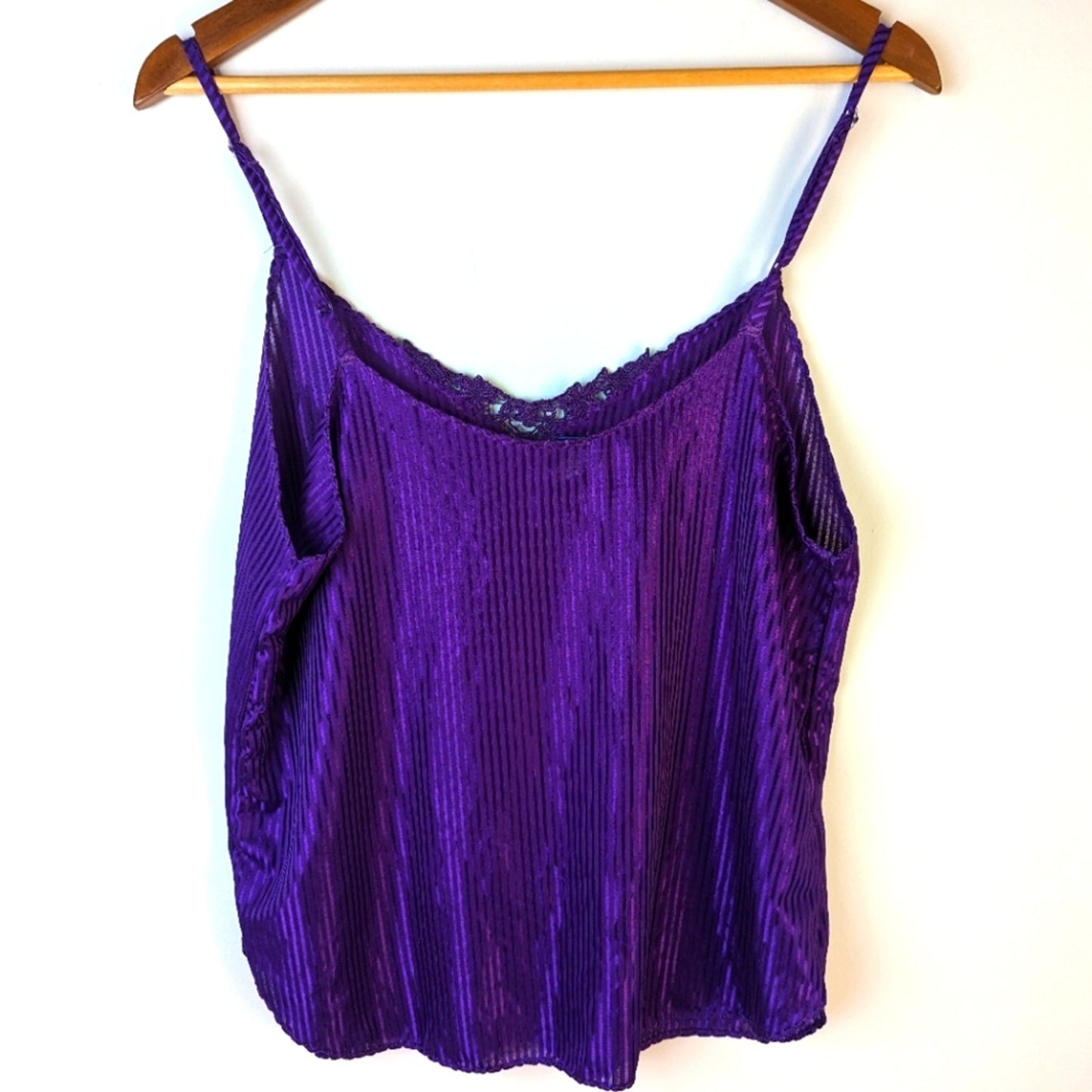 Vintage Nancy King Ribbed Cami - Medium