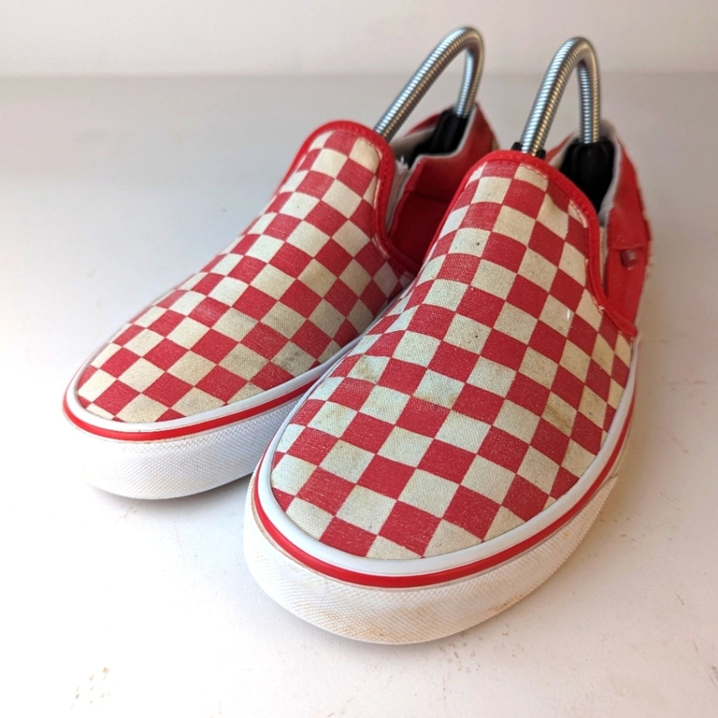 Vans Checkerboard Slip Ons Sneakers / 9.5
